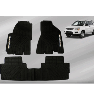 MOQUETA KIA SPORTAGE 3PCS 2002-2010 NEGRO