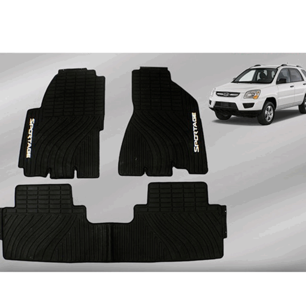 MOQUETA KIA SPORTAGE 3PCS 2002-2010 NEGRO