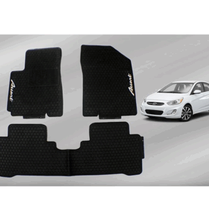 MOQUETA HYUNDAI ACCENT MANUAL 3PCS NEGRO
