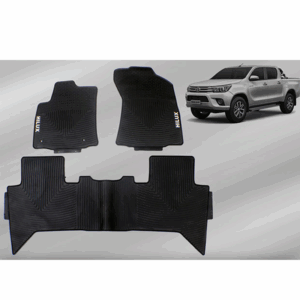 MOQUETA TOYOTA HILUX REVO 2016 NEGRO 3PCS