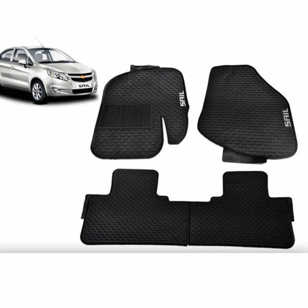 MOQUETA CHEVROLET SAIL 4 PCS NEGRO 2012+