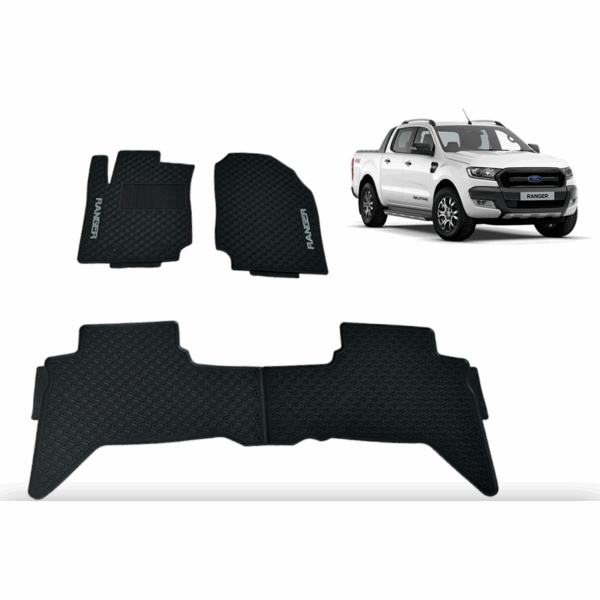 MOQUETA FORD RANGER 2016+ 4PCS NEGRO