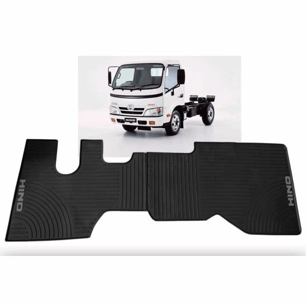 MOQUETA HINO DUTRO 2PCS 300 NEGRO