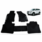 Moqueta Toyota Fortuner 2010 2011 2012 2013 2014 2015 3pcs Negro