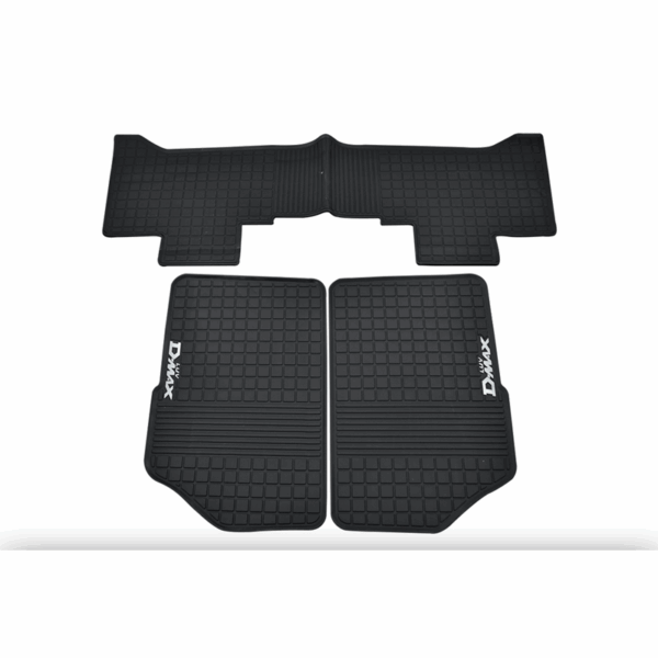 MOQUETA CHEVROLET ISUZU D-MAX 2006-2012 3PCS NEGRO