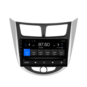 METRAKIT HYUNDAI ACCENT NEGRO/SILVER 7" 2010 2018