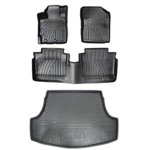 JUEGO DE MOQUETAS 5D P/ TOYOTA YARIS 2019-2021