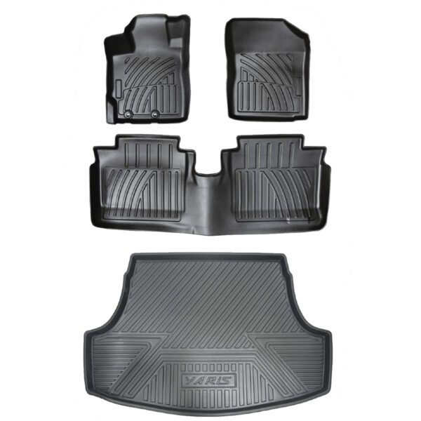 JUEGO DE MOQUETAS 5D P/ TOYOTA YARIS 2019-2021