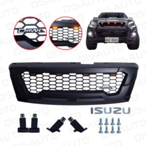 MASCARILLA CHEVROLET DMAX NEGRA 2014 2018