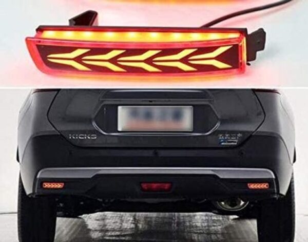 LUZ POSTERIOR 3 FUNCIONES NISSAN KICKS 2017