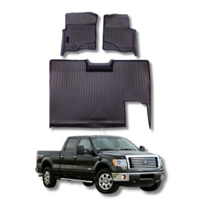 Moquetas Termoformadas Tipo Bandeja Ford F150 2009 2010 2011 2012 2013 2014