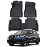 Moquetas Posteriores Termoformadas Tipo Bandeja 3d Para/ Nissan Kicks 2018 2019 2020 2021 2022 2023 2024