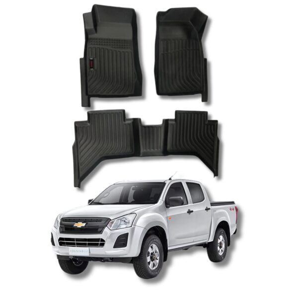 JUEGO DE MOQUETAS 3D P/ CHEVROLET DMAX  2022