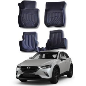 JUEGO DE MOQUETA MAZDA CX3 2021-2024 (2 FILAS / 3 PIEZAS)