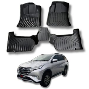 JUEGO DE MOQUETAS 5D P/ TOYOTA 4RUNNER 2010-2022 (3 FILAS / 4 PIEZAS)