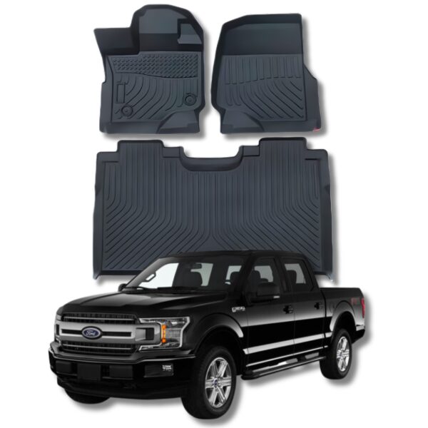 MOQUETA FORD F-150 SUPER CREW 2015-2020 NEGRA