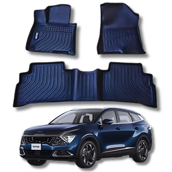 JUEGO DE MOQUETA P/KIA SPORTAGE 2022-2025 (2 FILA / 3 PIEZAS)