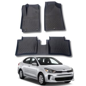 JUEGO DE MOQUETAS 3D P/ KIA RIO 2018 - EN ADELANTE