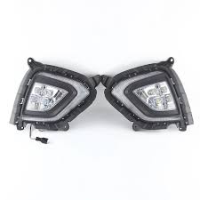 FARO PARACHOQUE  DLAA LEDS CRETA 2018 2020 KIT COMPLETO  CABLEADO