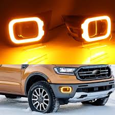 LUZ DIURNA + LUZ DIRECCIONAL «FOR FORD RANGER 2018 «