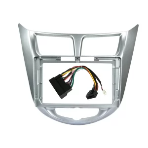 METRAKIT HYUNDAI ACCENT NEGRO/SILVER 7" 2010 2018