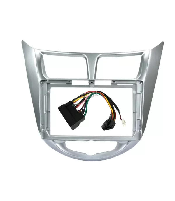 METRAKIT HYUNDAI ACCENT NEGRO/SILVER 7" 2010 2018