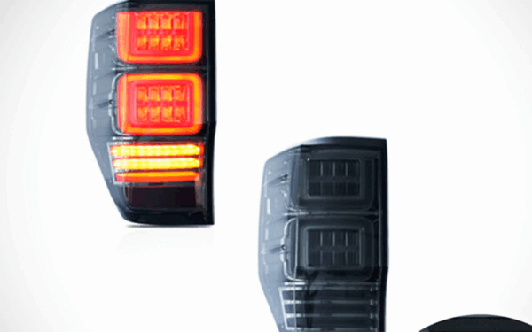 FAROS POSTERIORES SMOKE FORD RANGER AÑO 2015 2016 2017 2018 2019 2020 2021