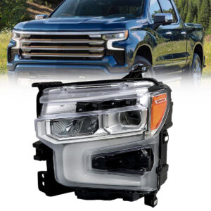 FAROS DELANTEROS LED CHEVROLET SILVERADO 2021-2023