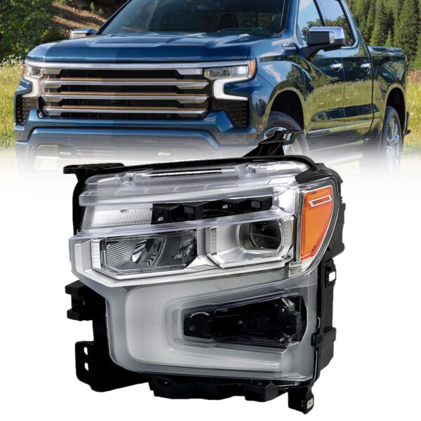 FAROS DELANTEROS LED CHEVROLET SILVERADO 2021-2023