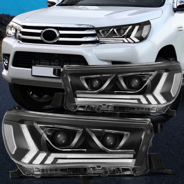 FARO DELANTERO  TOYOTA REVO 2017 2021 LED BLANCO 2PCS  LH+RH
