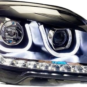 Luces Delanteras Faros Delanteros Para Kia Para Sportage 2007-2013 Drl, Luces De Circulación Diurna, Faro Delantero, Bombilla Led Bi Xenon, Luces Antiniebla, Tuning (Talla : LED)
