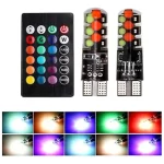 Foco T10 Uña Rgb Con Control