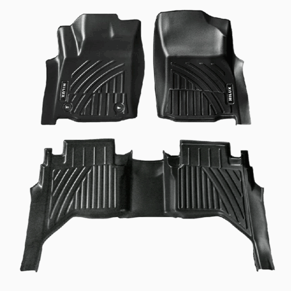 MOQUETAS TERMOFORMADAS TIPO BANDEJA 5D TOYOTA HILUX 2016-2018