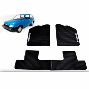 Moqueta Chevrolet Forsa I 3 PCS Negro