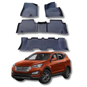 Moquetas Termoformadas 3D Hyundai Santa Fe 2013 2014 2015 2016 2017 2018