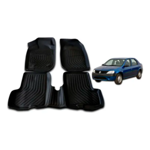 Moquetas Termoformadas 3D Renault Logan Clásico 2004 2005 2006 2007 2008 2009 2010 2011 2012 2013 2014 2015
