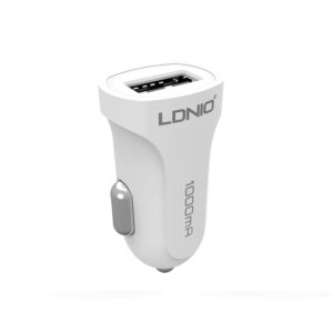 LDNIO DL-C17-cargador de celular para vehículo, dispositivo de carga rápida USB, potencia Total de 12 W, venta al por mayor