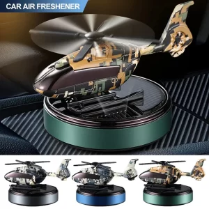 Ambiental/Aromatizante Solar Helicoptero Pixelado
