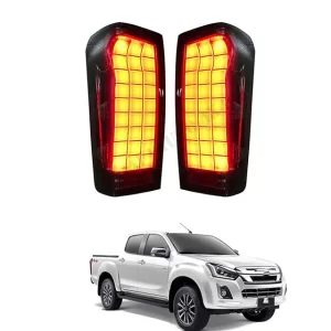Faros Posteriores o Traseros Led, lámpara de freno de parada, accesorios para Isuzu DMax d-max  2014, 2015, 2016, 2017, 2018, 2019 2020 2021 2022 2023 2024 2025
