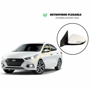Espejo Retrovisor Plegable Con Luz Led Hyundai Accent 2022