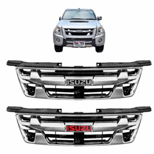 Mascarilla Persiana Frontal Cromada Chevrolet Dmax 2009 2010 2011 2012 2013