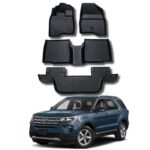 Moquetas Termoformadas 3D Tipo Bandeja para Ford Explorer 2015 2016 2017 2018 2019