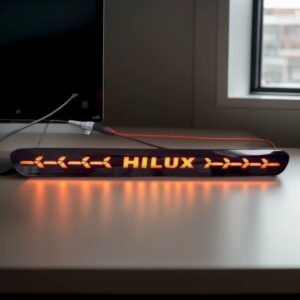 Luces de freno, luz trasera, luces traseras para Toyota Hilux Revo Rocoo 2016 2017 2018 2019 2020 2021 2022 2023 2024 2025, luz de señal de freno de puerta trasera, accesorios Hilux