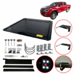 Tapa de Balde Aluminio Eléctrica para Chevrolet DMAX 4x4 2014 2015 2016 2017 2018 2019 2020 2021 2022 2023 2024