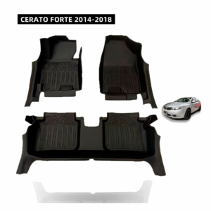 Moquetas Termoformadas Tipo Bandeja 5D para Kia Cerato Forte 2014 2015 2016 2017 2018