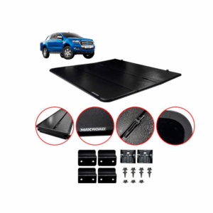 Tapa de Balde Rígida 3 Partes para Ford Ranger D/Cabina 4x2 4x4 2015 2016 2017 2018 2019 2020 2021 2022 2023