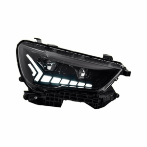 Conjunto de faros delanteros compatible con Great Wall Poer 2019 2020 2021 LED DRL LED de doble haz LED señal de giro secuencial LED compatible con lente de haz alto