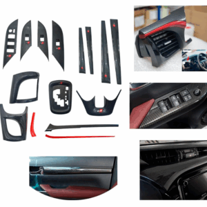 Apliques Internos para Tablero para Toyota Hilux Revo 2016 2017 2018 2019 2020 2021 2022 2023 2024 2025