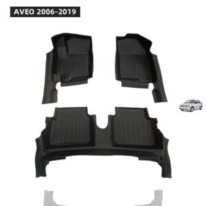 Moquetas Termoformadas Tipo Bandeja para Chevrolet Aveo 2006 2007 2008 2009 2010 2011 2012 2013 2014 2015 2016 2017 2018 2019