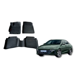 Juego de Moquetas Termoformadas Tipo Bandeja 3D para Hyundai Accent 2024 2025 2026